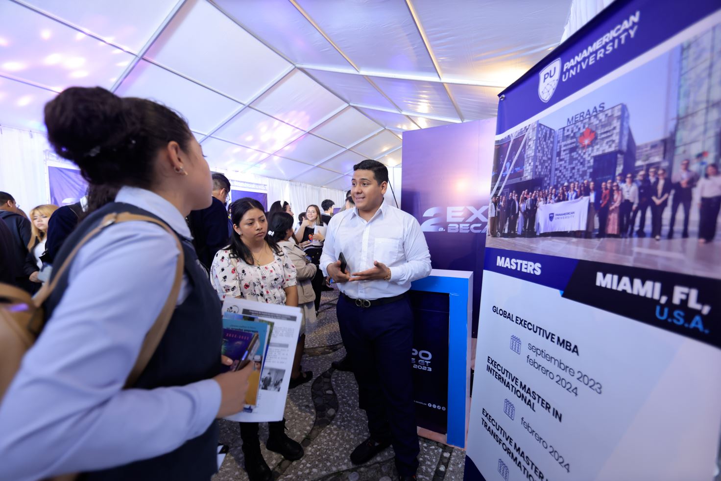 Expo Becas Tour 2023 registra más de 3 mil 500 participantes en oriente y occidente