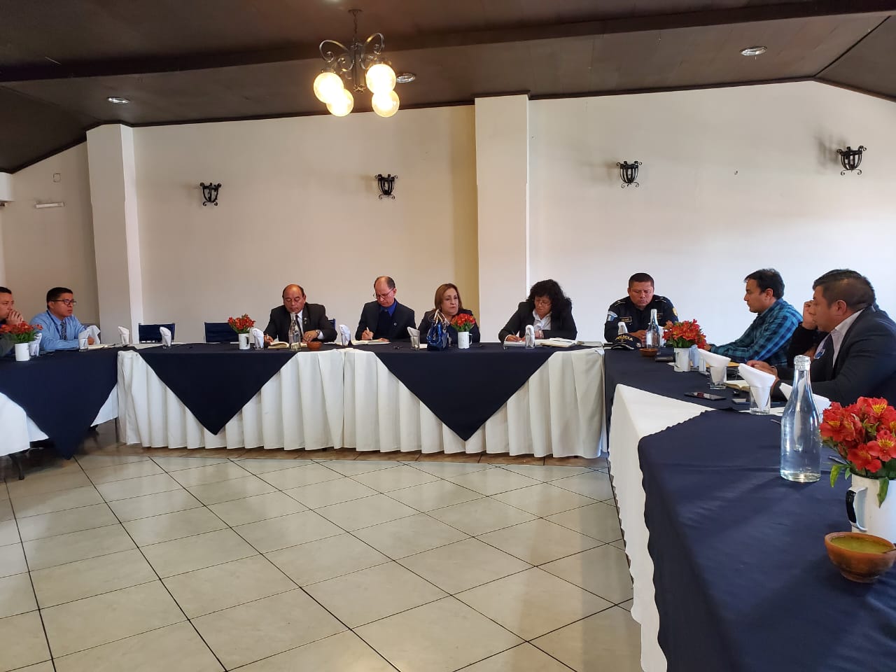 En San Marcos dan seguimiento a mesa de seguridad por segunda vuelta electoral