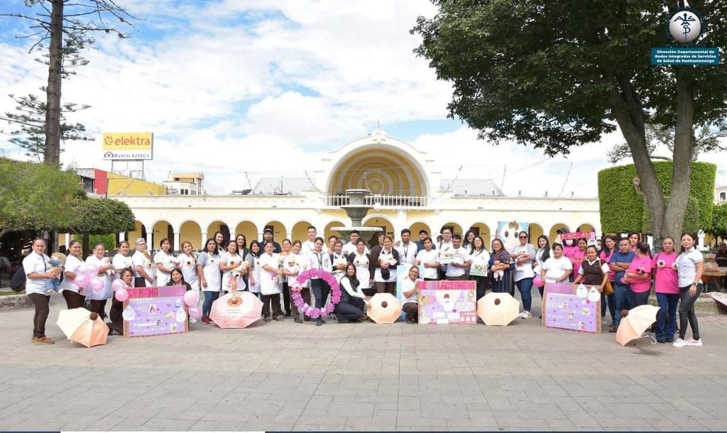 Huehuetecos conmemoran Semana Mundial de la Lactancia Materna 2023