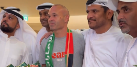 Andrés Iniesta es nuevo jugador del Emirates Club