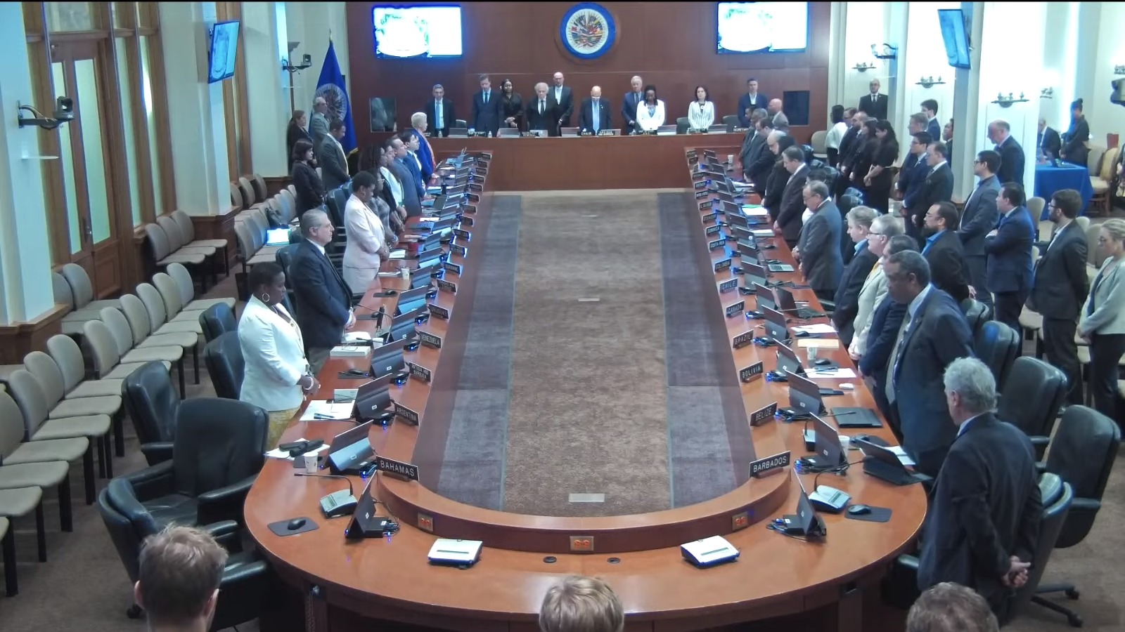 Gobierno agradece apoyo de OEA durante proceso electoral