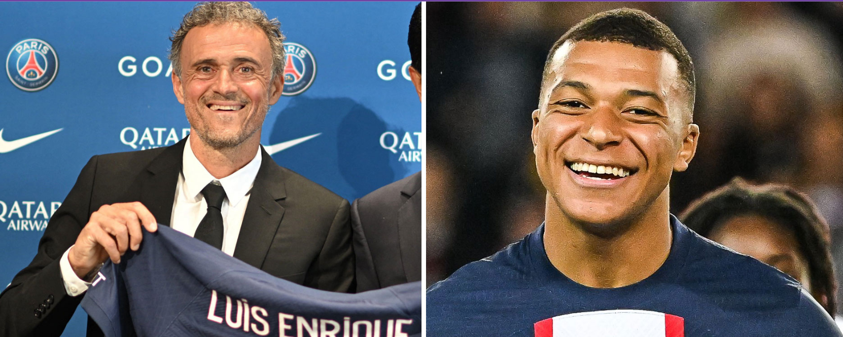 Luis Enrique espera a Mbappé