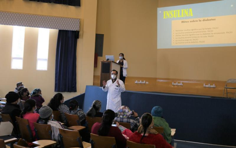 Retorna Club del Diabético al Hospital Regional de Occidente