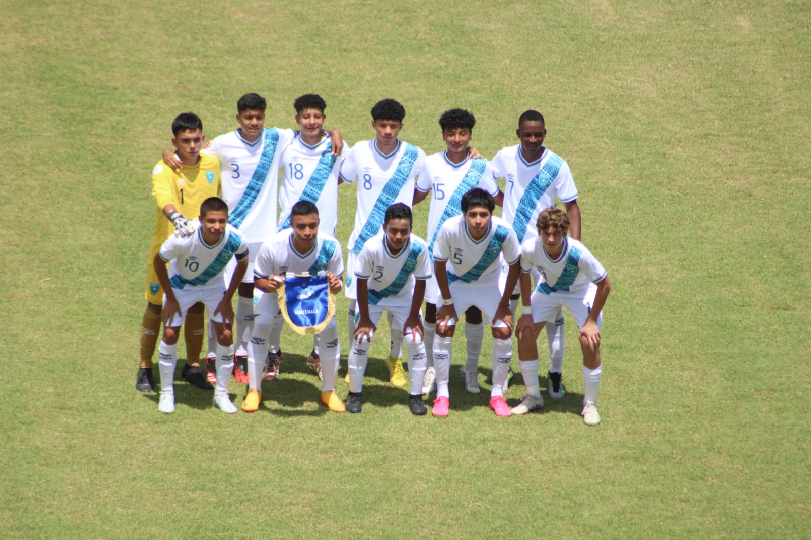 Guatemala enfrentará a Estados Unidos en el Campeonato Sub-15 de Concacaf