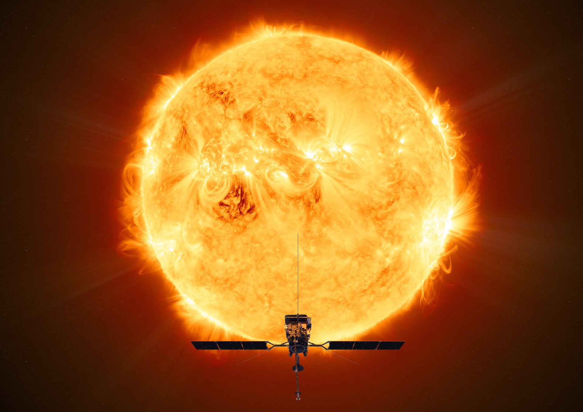 Sonda que orbita el Sol descubre mini chorros que expulsarían viento solar