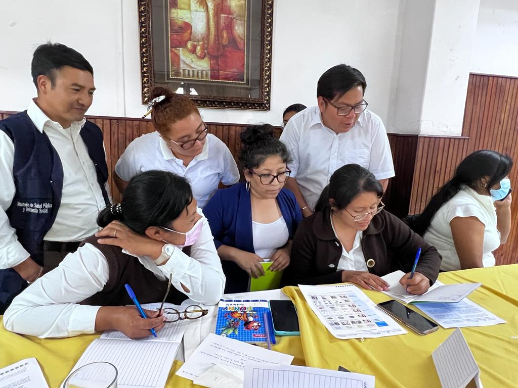 Salubristas refuerzan sus capacidades para la atención nutricional