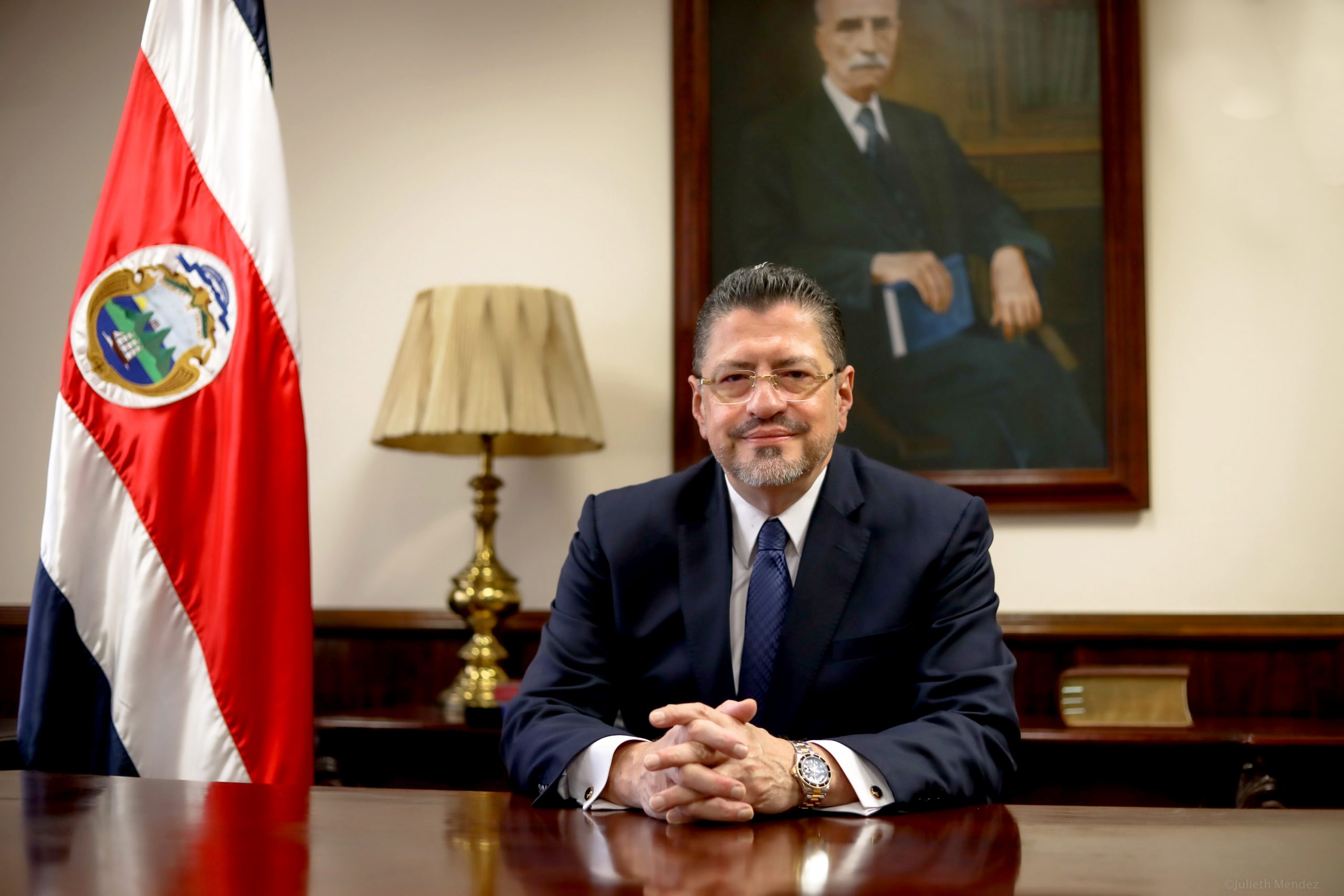 Presidente de Costa Rica, Rodrigo Chaves, realiza visita a Estados Unidos