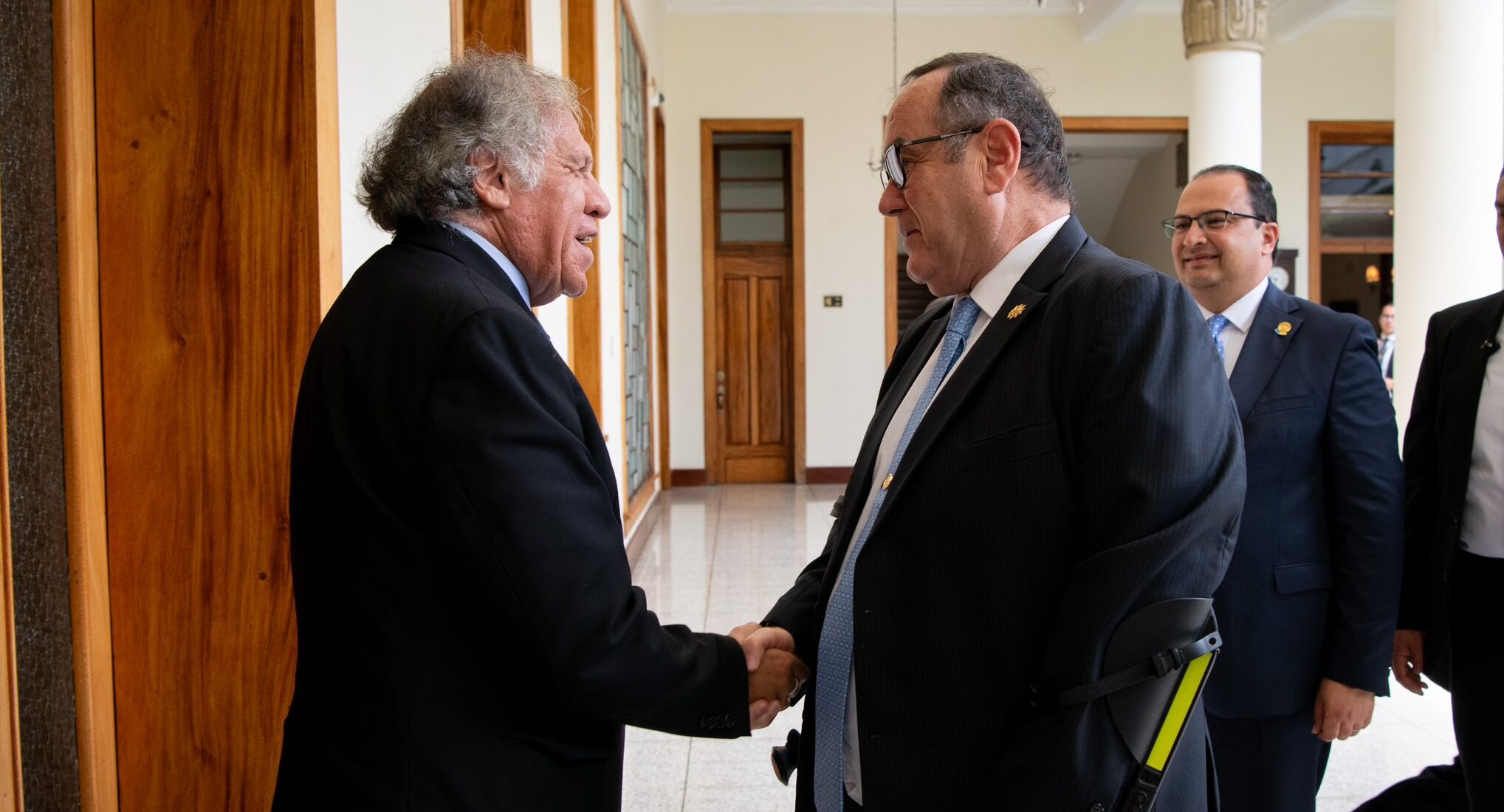 Secretario general de la OEA visita Guatemala