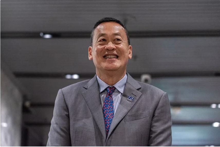 Primer ministro de Tailandia, Srettha Thavisin.
