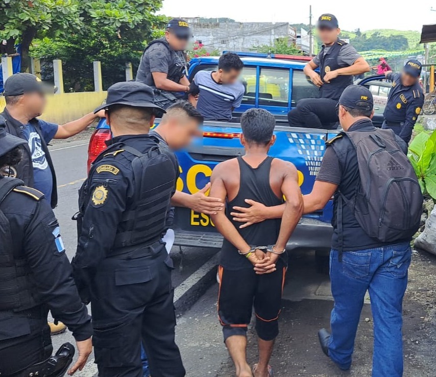 PNC reporta captura de 57 personas en las últimas 24 horas