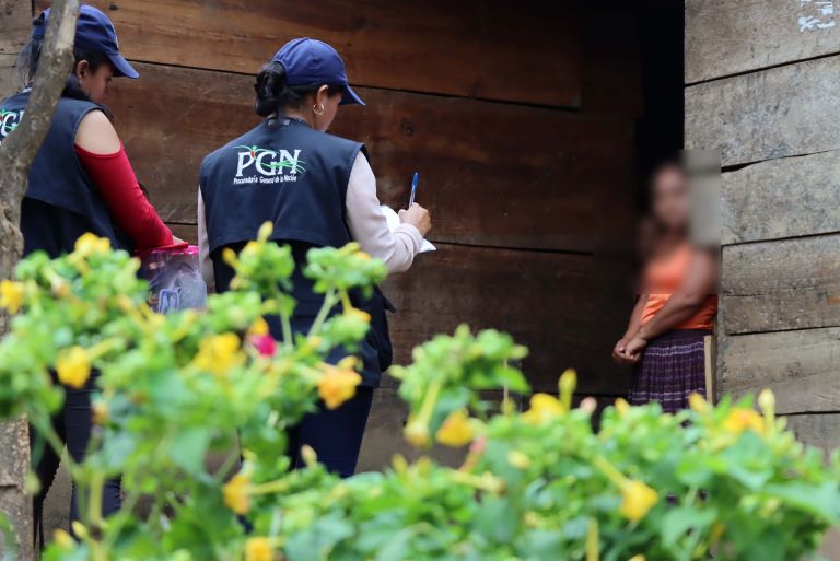 PGN rescata a 15 niños por vulneración a sus derechos fundamentales en Baja Verapaz