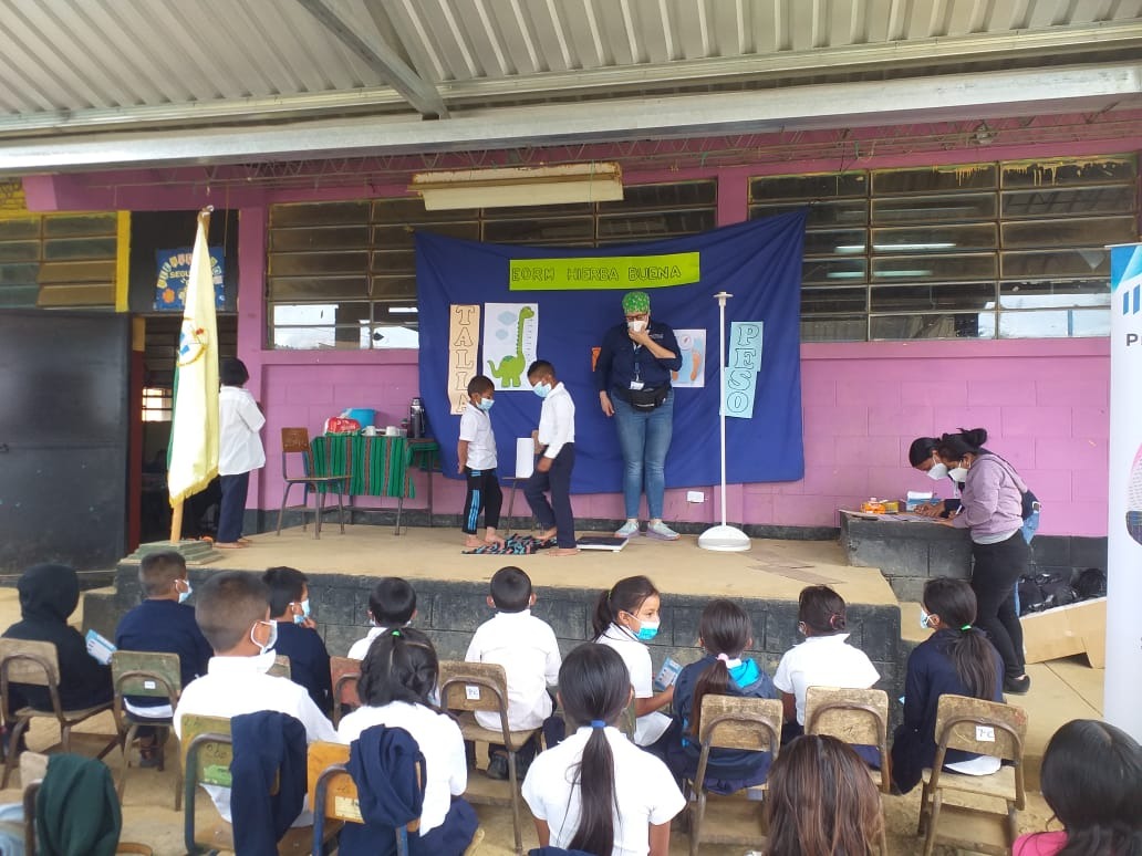 En Jalapa desarrollan jornadas de evaluación de peso y talla