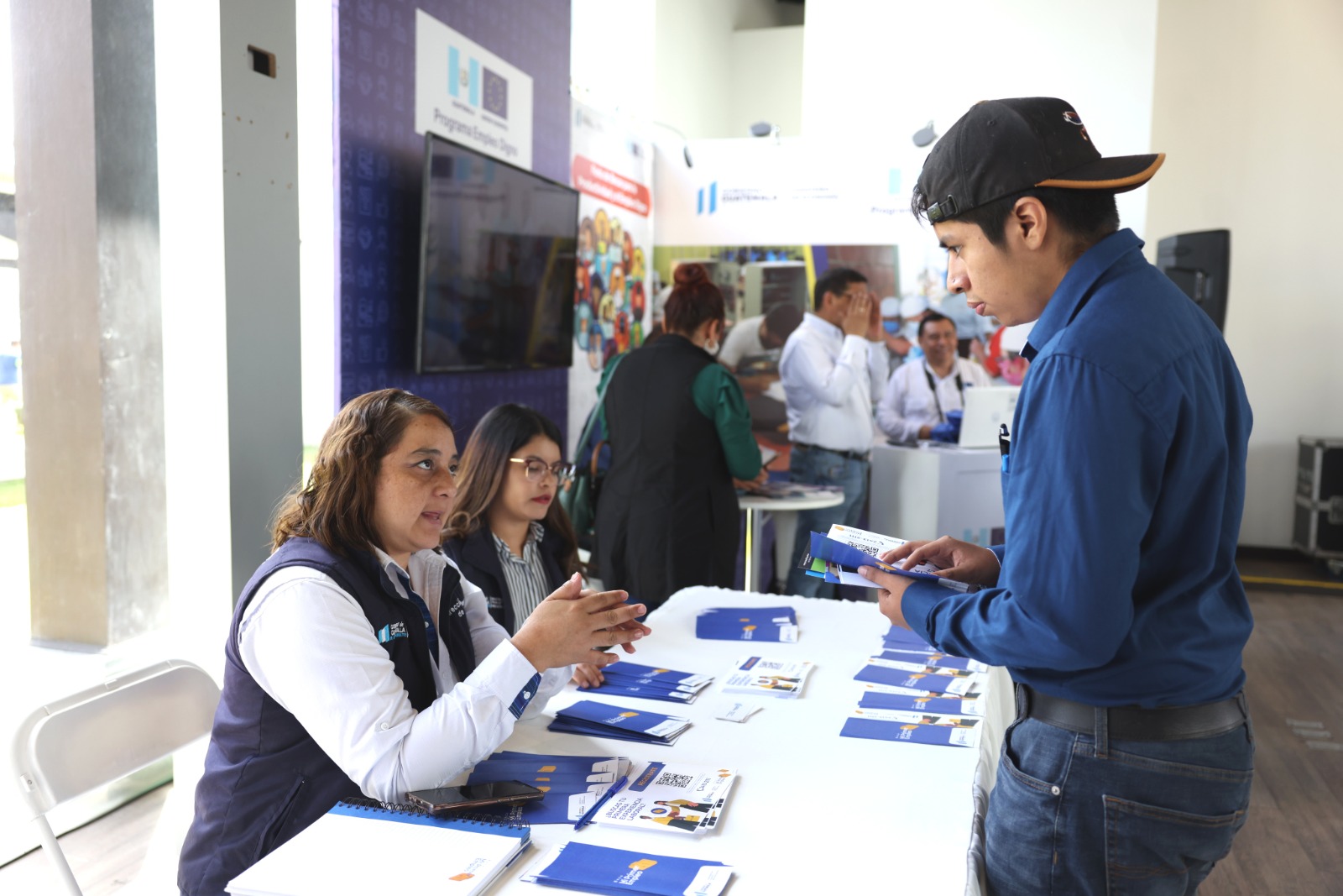 Feria de Becas Mineco. /Foto: Herbert García