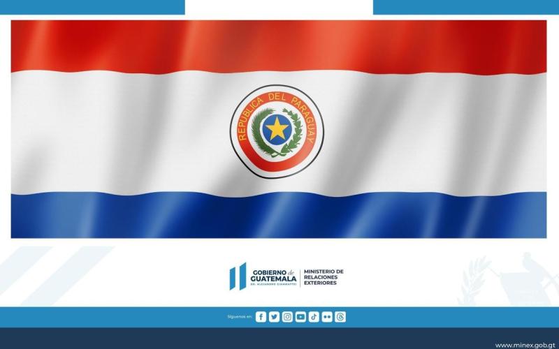 Minex participa en ceremonia de transmisión de mando presidencial en Paraguay