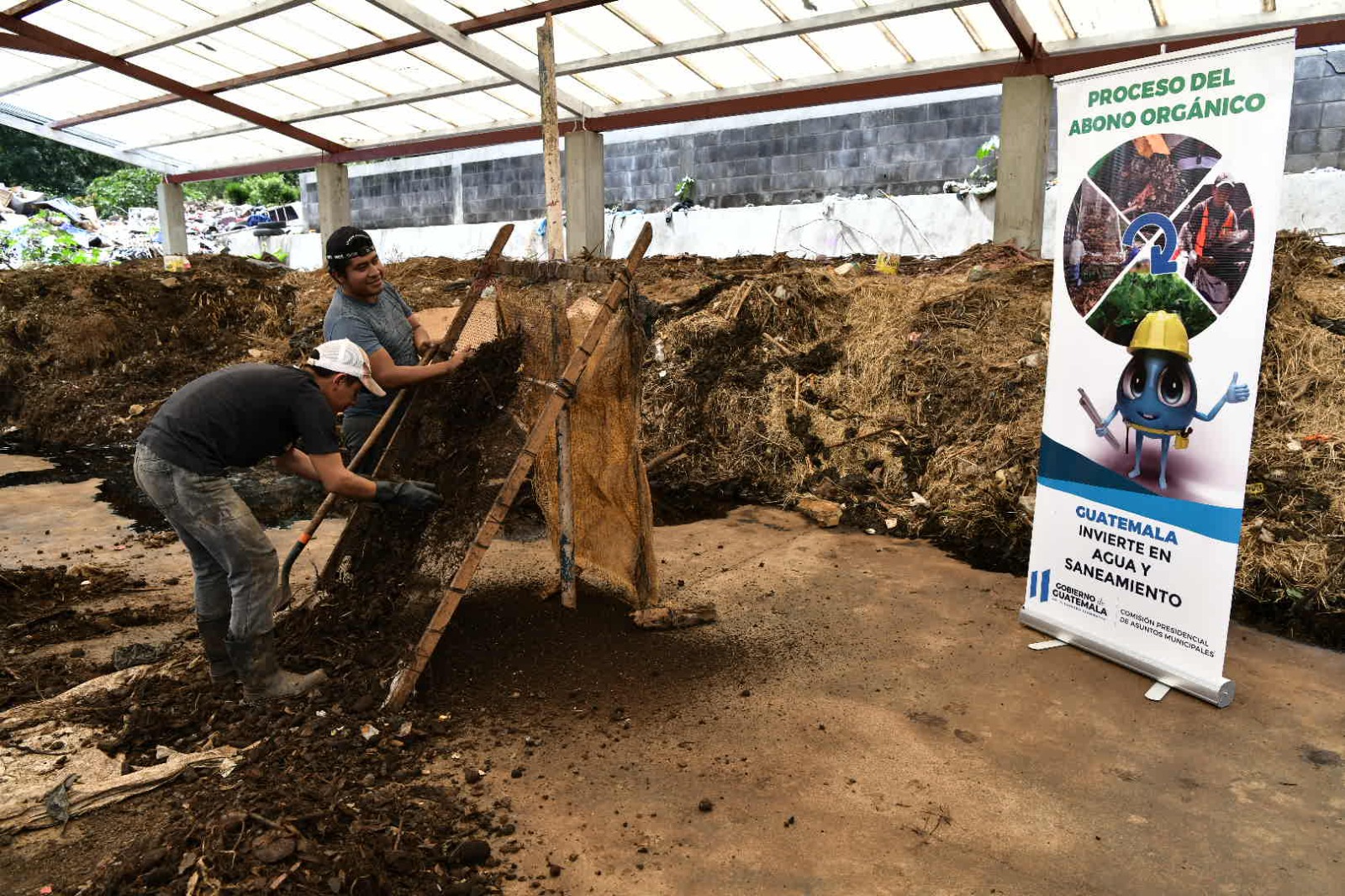 Planta de tratamiento de desechos y residuos sólidos. /Foto: Álvaro Interiano