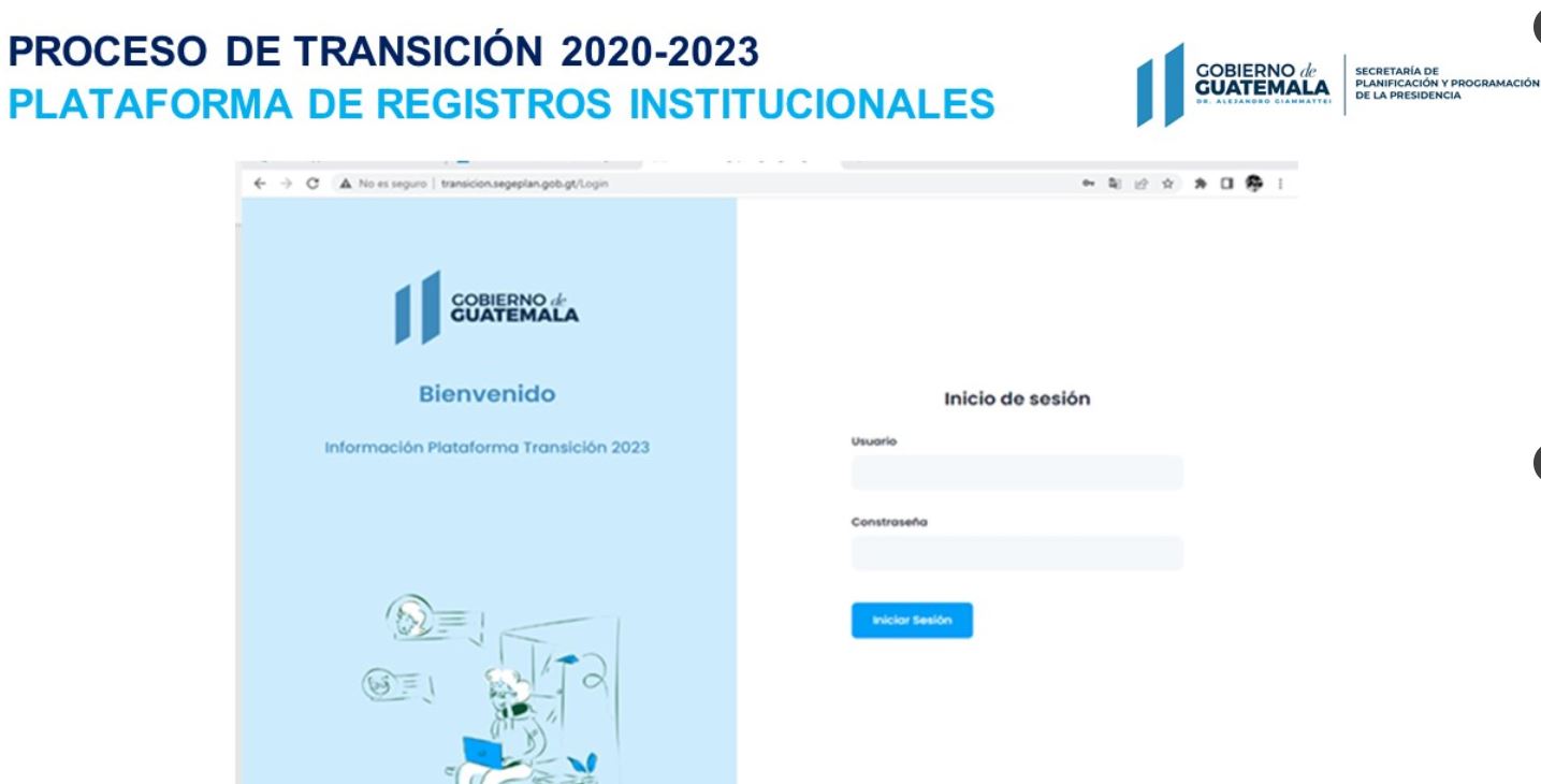 Segeplan habilitó plataforma digital para proceso de transición