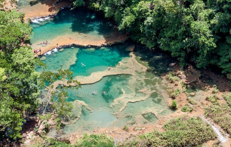 Monumento Natural Semuc Champey.// Foto: Inguat.