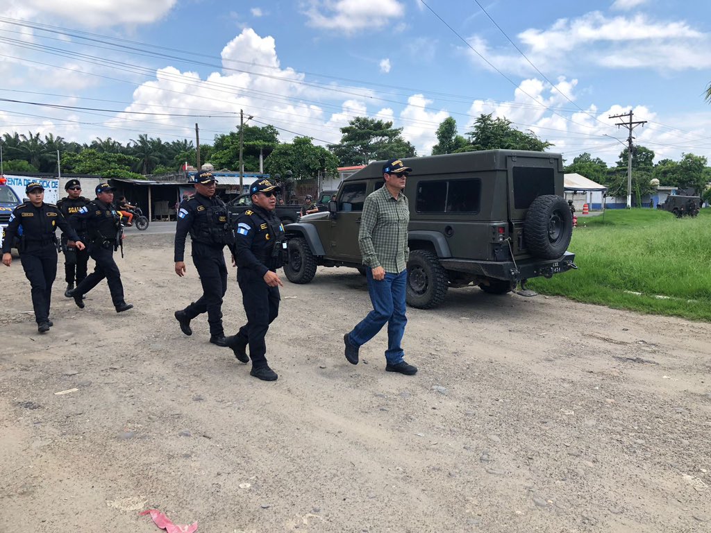 Supervisan operativos combinados de seguridad en Ayutla, San Marcos