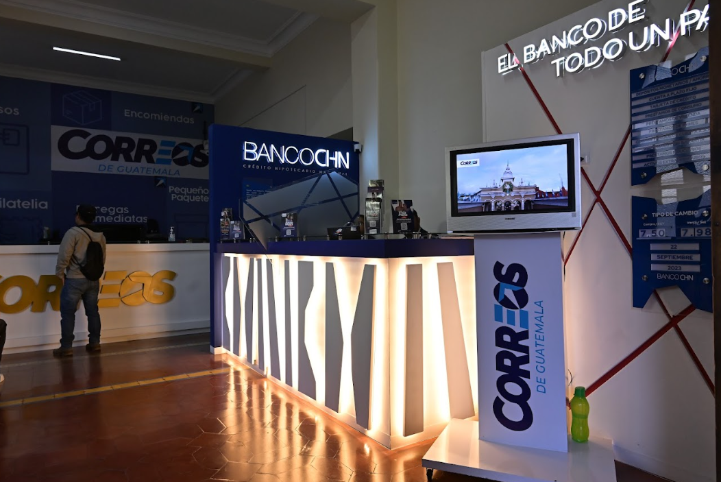 Banco CHN apertura agencia en Palacio de Correos