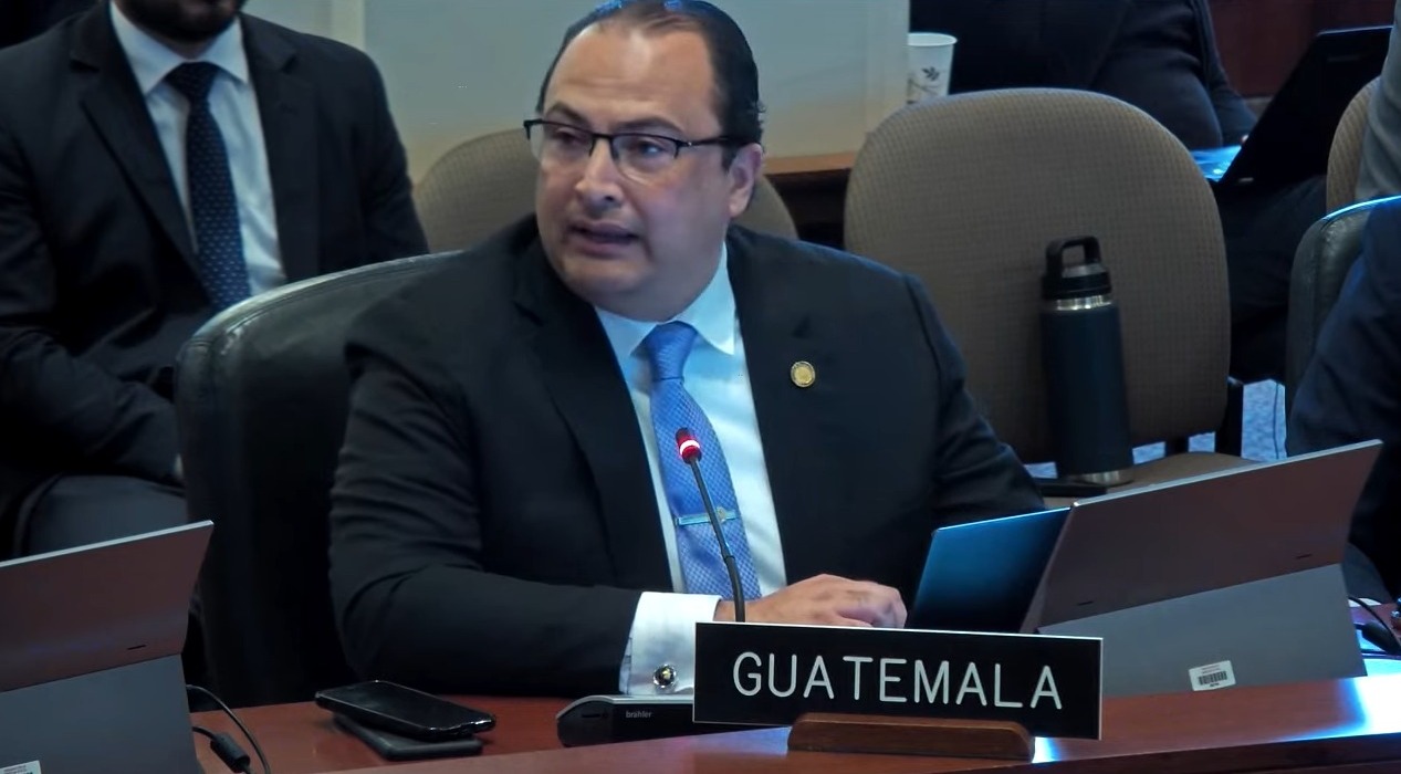 Canciller guatemalteco reitera compromiso de un proceso de transición histórico y ordenado