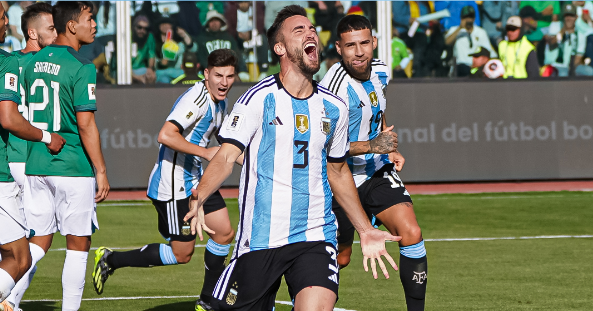 La Scaloneta arrolla a Bolivia en La Paz con Messi en el banquillo