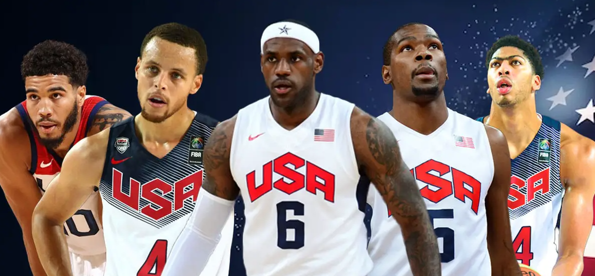 LeBron James, decidido a disputar los Juegos de París con Curry, Durant, Davis y Tatum