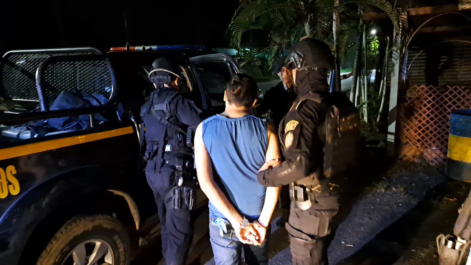 Capturado en allanamiento con droga