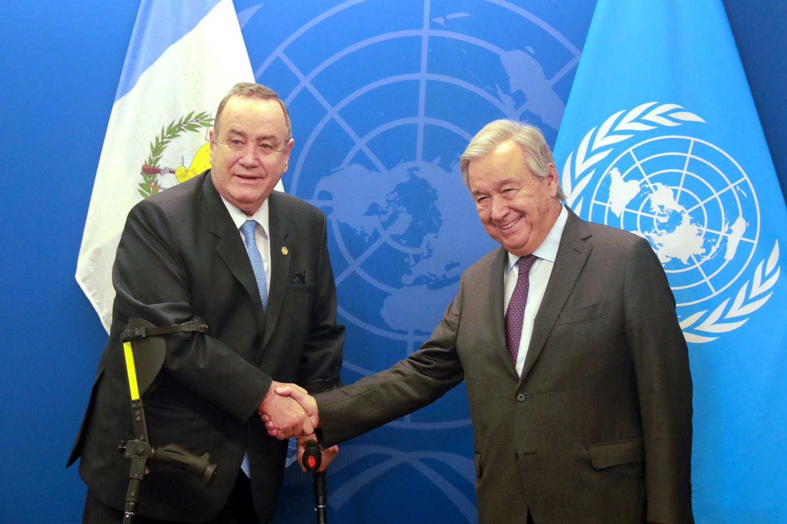 Presidente sostiene reunión con el secretario general de la ONU