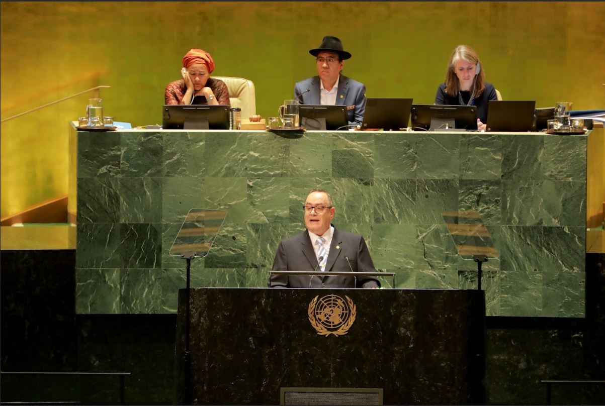 Presidente llama a un clima de paz, progreso, prosperidad y desarrollo ante la ONU