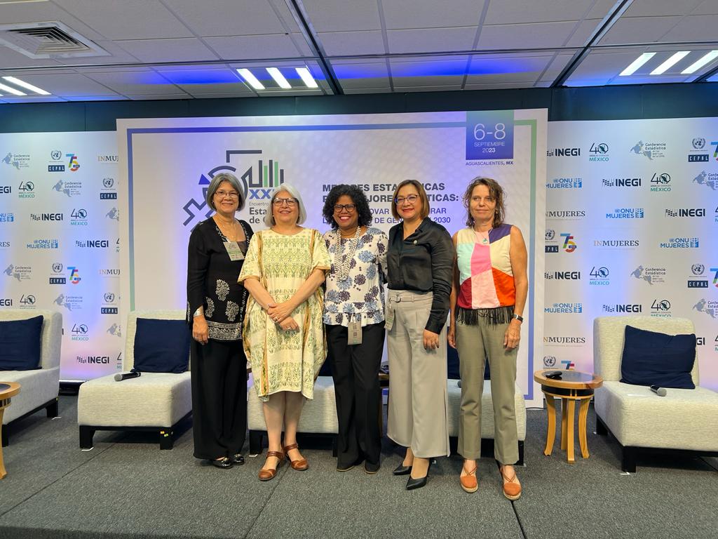 INE participó en el Encuentro Internacional de Estadísticas de Género en México