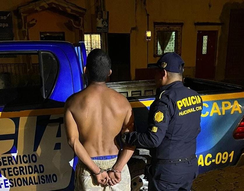 PNC reporta captura de 45 personas en las últimas 24 horas