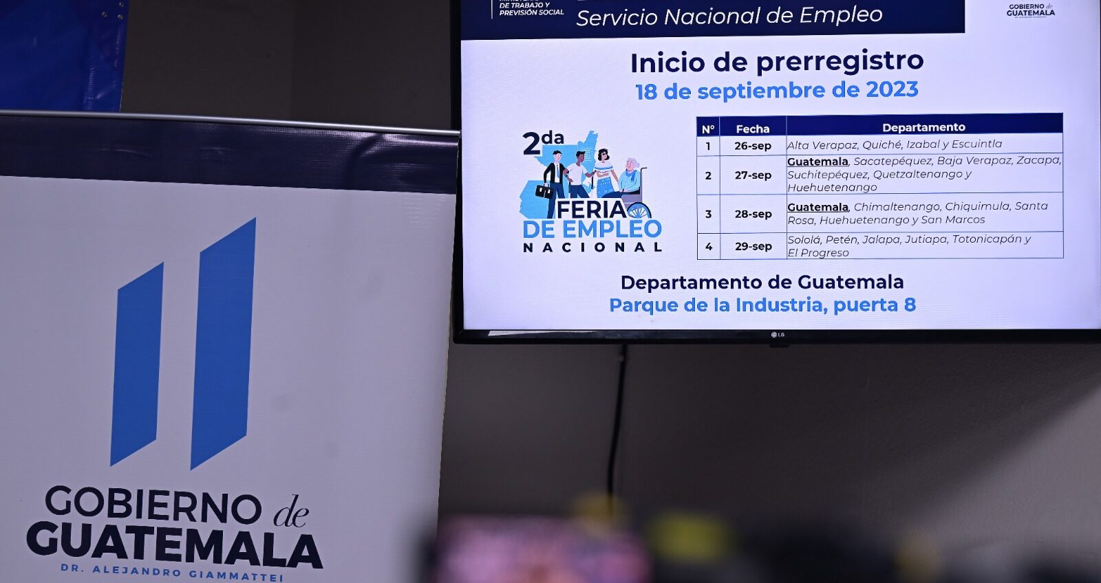 Hoy comienza el prerregistro para la segunda Feria de Empleo Nacional 2023
