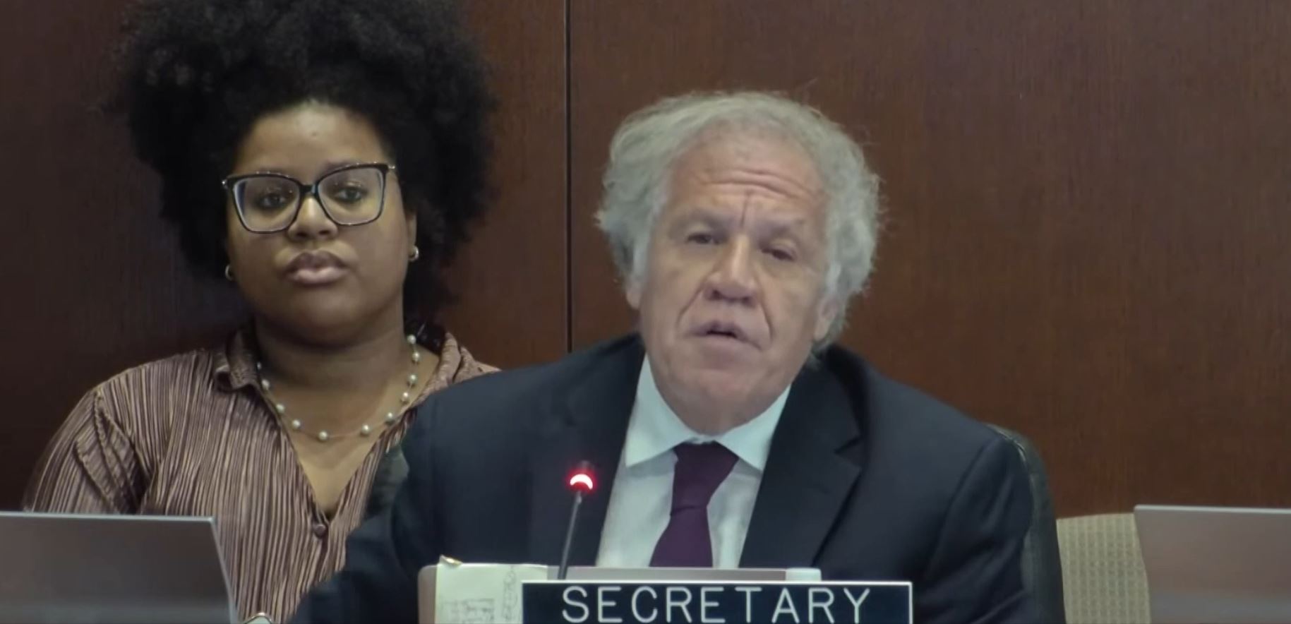 Secretario de la OEA informa sobre proceso de transición de Gobierno