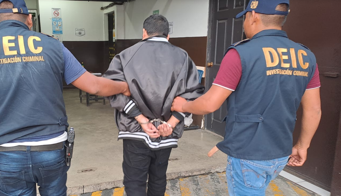 PNC Captura a presunto integrante de la pandilla del Barrio 18