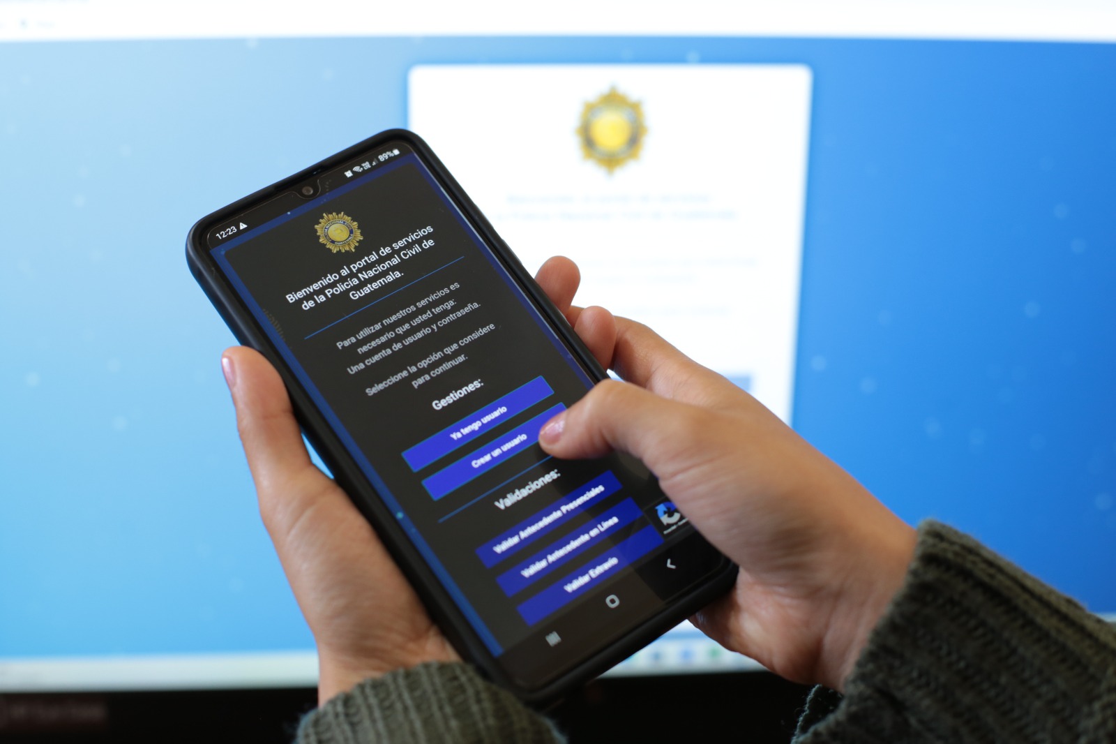 PNC habilita certificación de extravío de documentos en línea