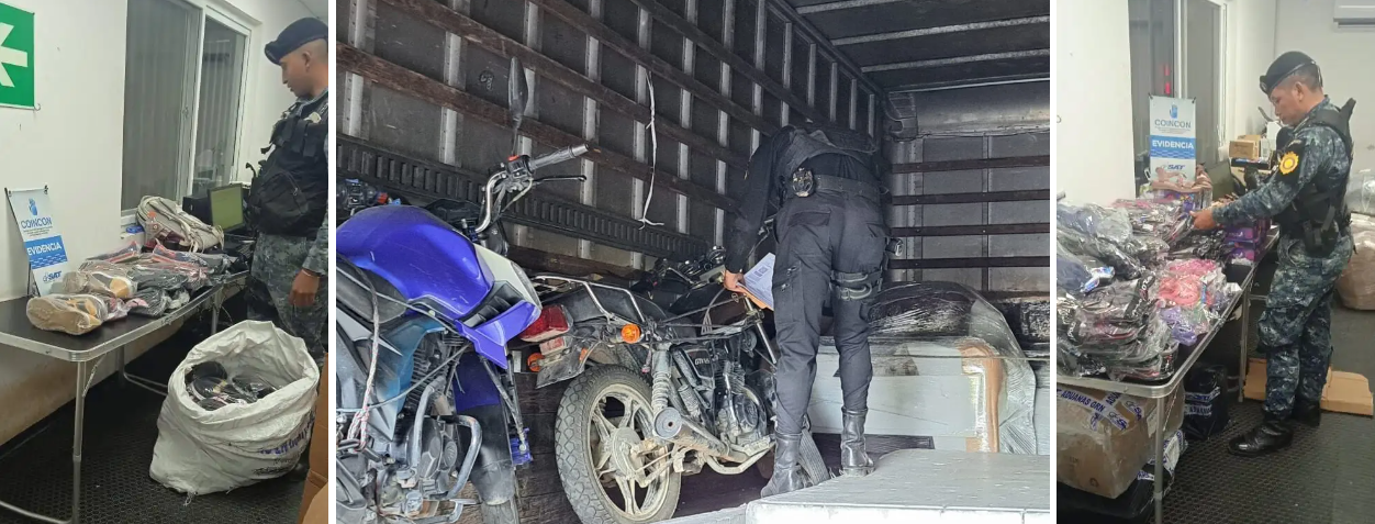 Decomisos por contrabando en Izabal superan los 2.9 millones de quetzales