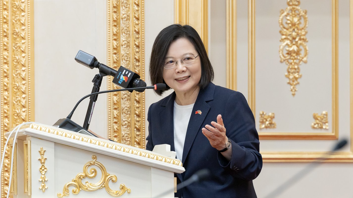 Presidenta de República de China (Taiwán) agradece respaldo de Guatemala ante las Naciones Unidas