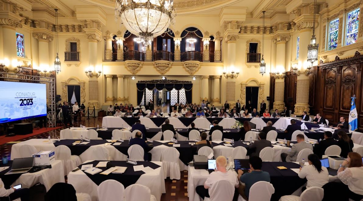 Conadur: Presentan estado de proyectos 2023 en el SNIPgt y propuestas para 2024