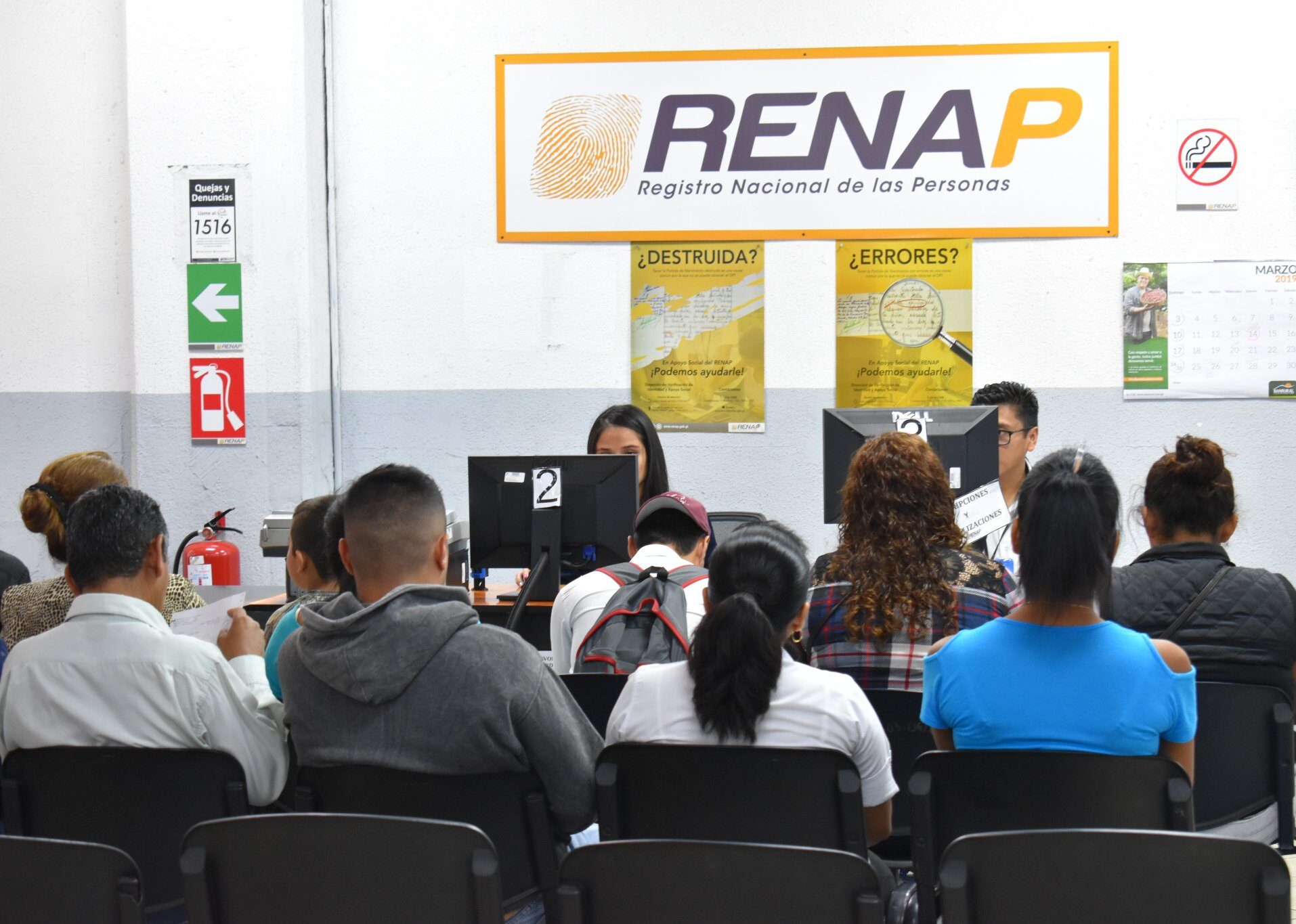 Renap anuncia cierre de algunas oficinas este sábado