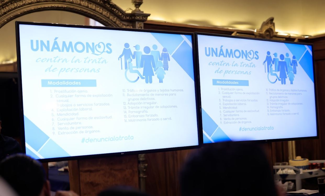Presentan acciones 2020-2023 para combatir el delito de trata de personas
