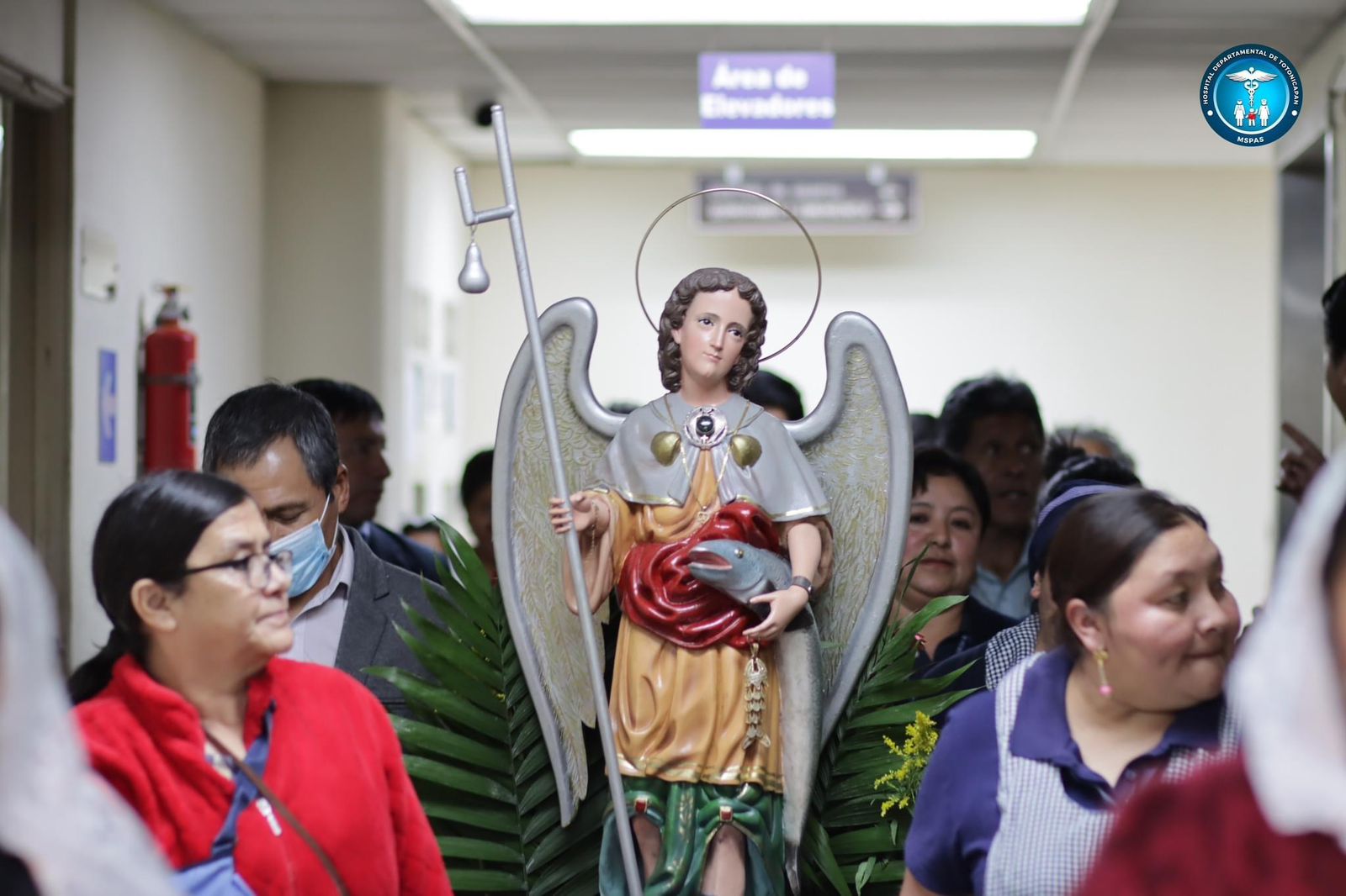 Hospital Departamental de Totonicapán conmemora el Día de San Rafael Arcángel
