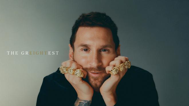 Marca deportiva rinde homenaje a Messi por el Balón de Oro