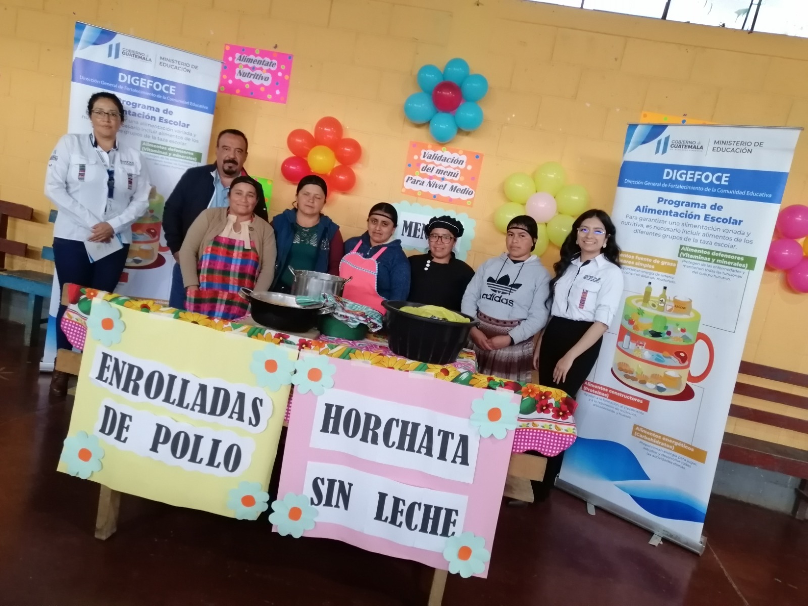 Desarrollan proceso de validación de menús para estudiantes del nivel medio en San Marcos