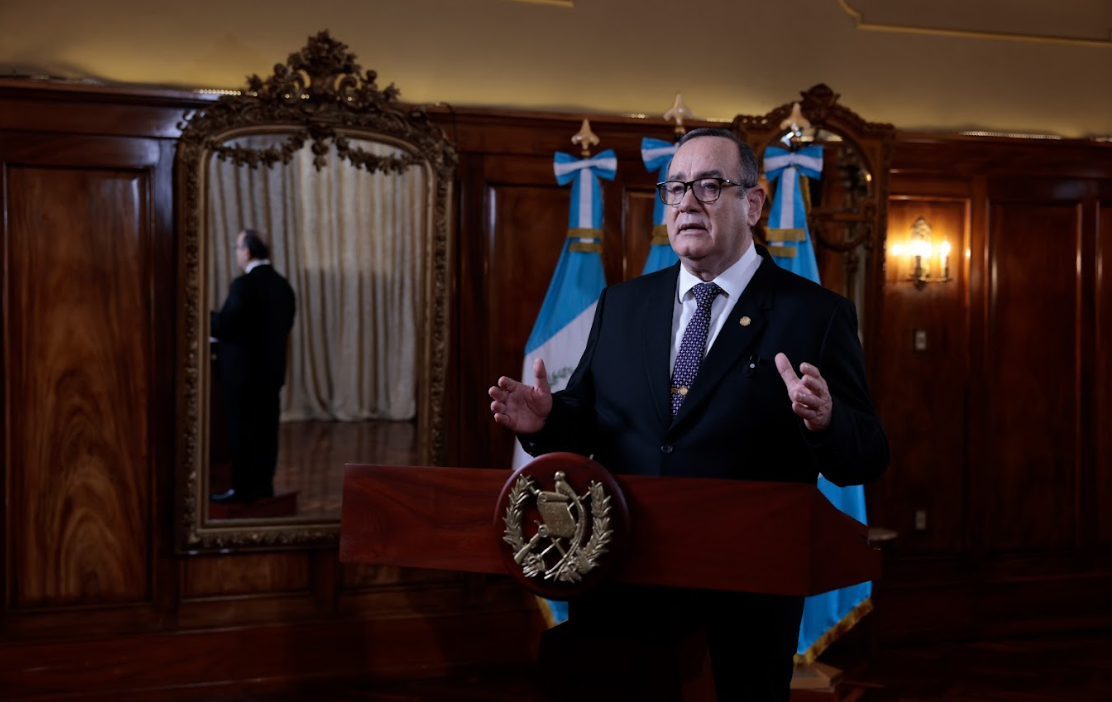 Presidente llama al diálogo y a la recuperación económica. / Foto: Noé Pérez.