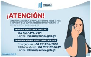Minex responde a la emergencia de Otis en México. / Foto: Minex.