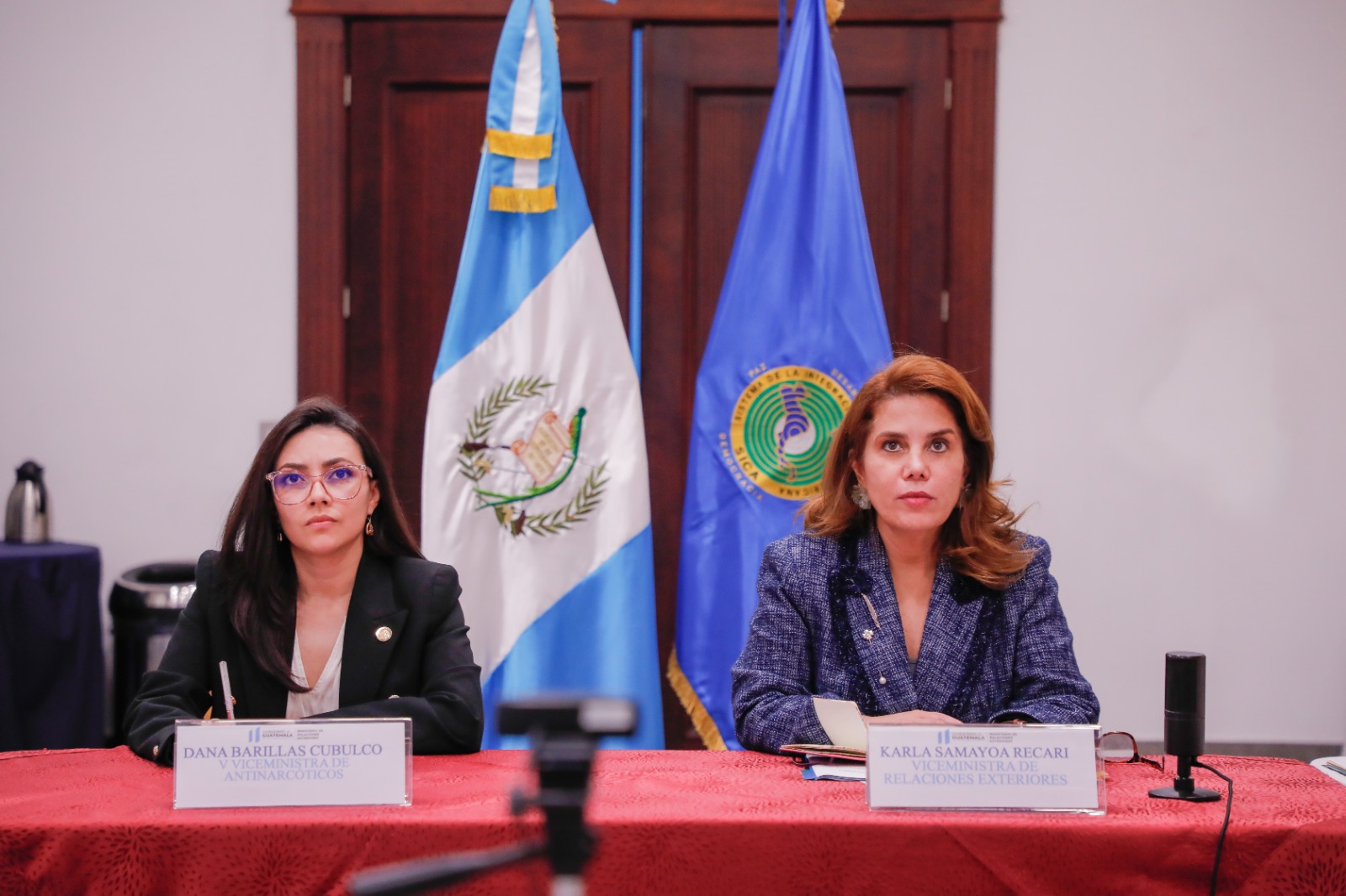 Autoridades del Minex participan en reunión del SICA sobre seguridad regional