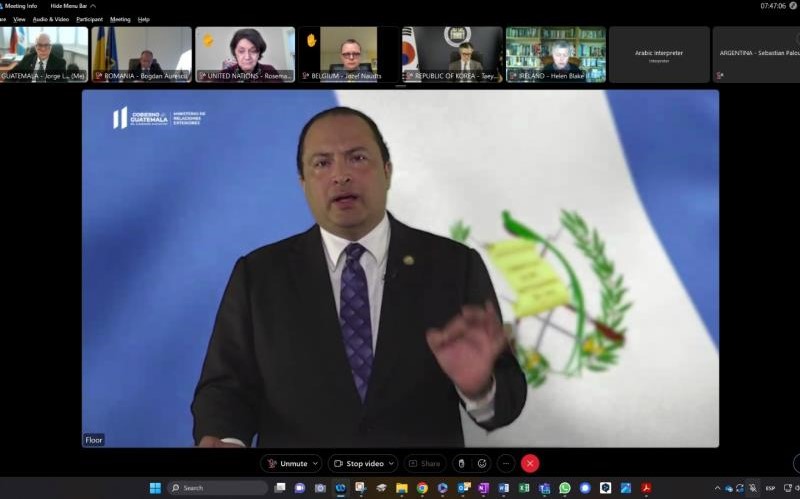 Guatemala ratifica postura en defensa de la soberanía de Ucrania