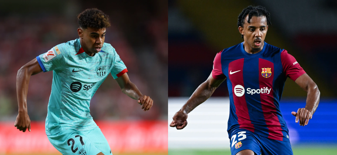 Lamine Yamal y Jules Kounde se suman a la lista de bajas del Barcelona