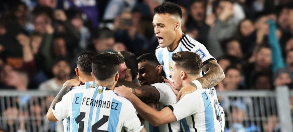 Argentina marcha al 100 % en las eliminatorias de Conmebol