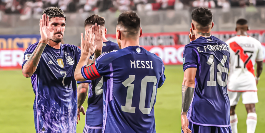 Messi ratifica a Argentina en el liderato de las eliminatorias